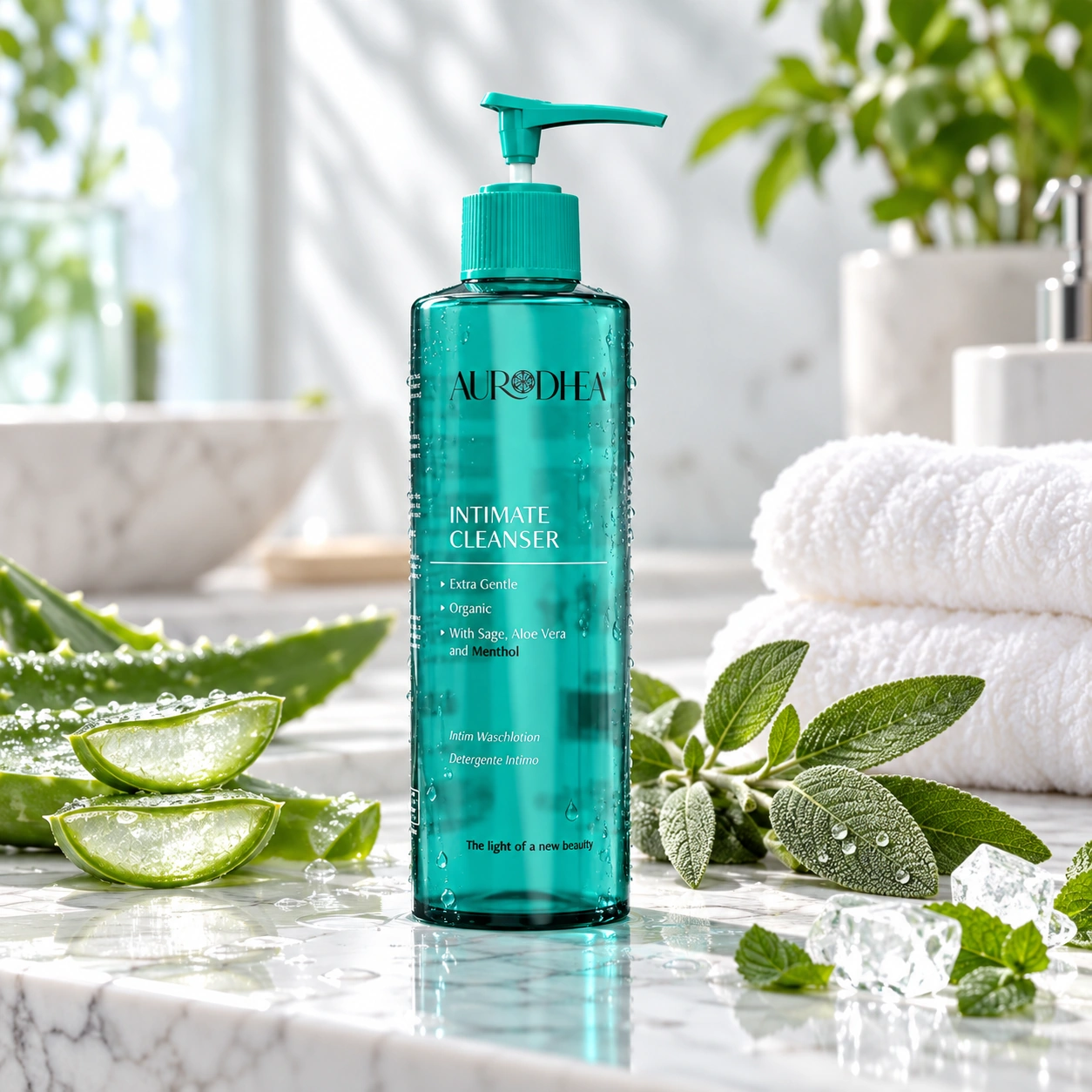 Extra gentle intimate cleanser with Menthol and Aloe Vera thumbnail